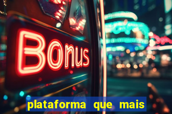 plataforma que mais paga no fortune tiger